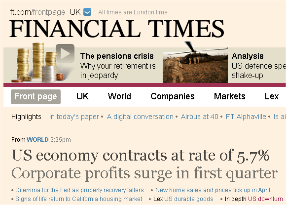 counter-cyclical profits